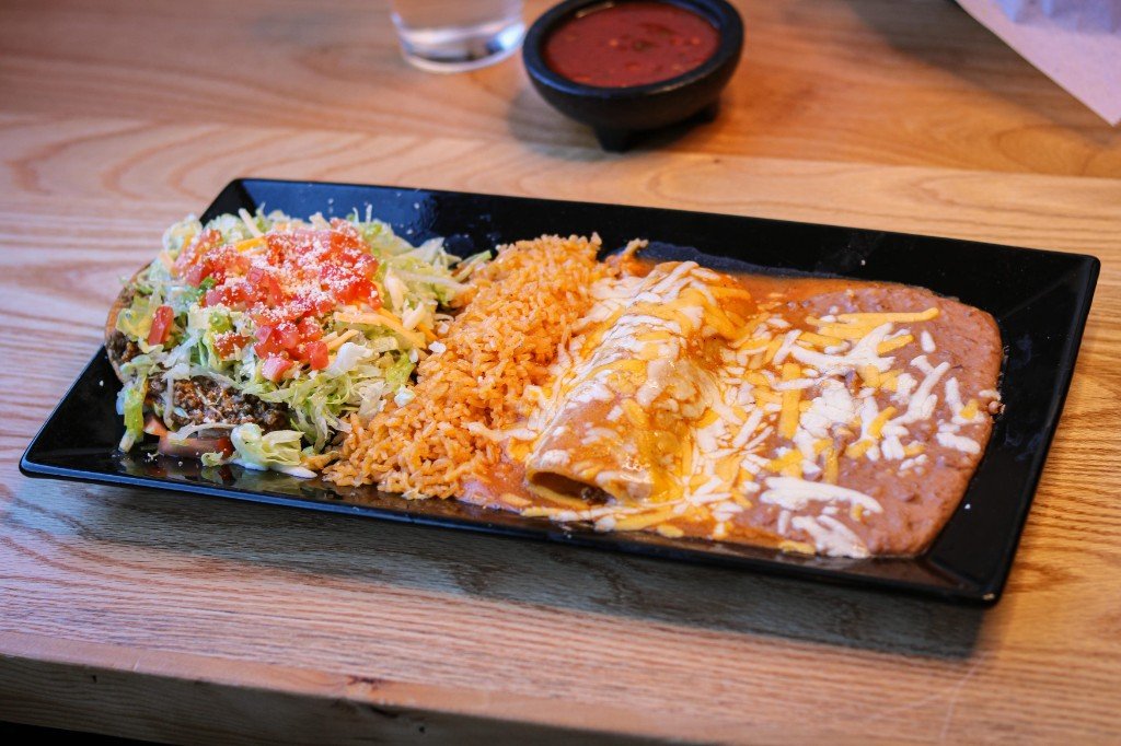 Choose Two Items lunch special at Tequila Fuego Longview